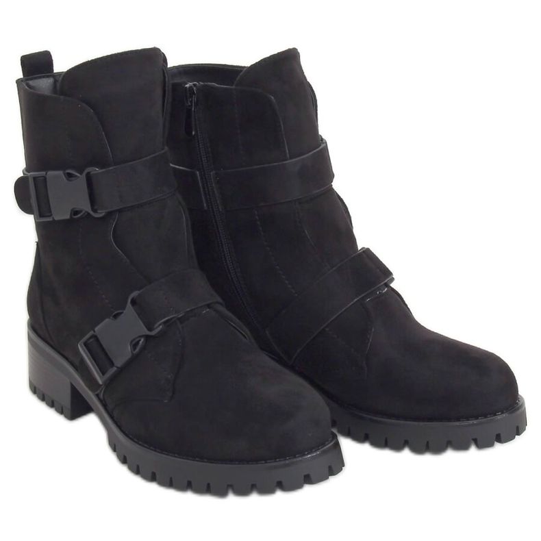 Bottes militaires noires 0-358 Noir le noir Bottes militaires noires 0-358 Noir le noir