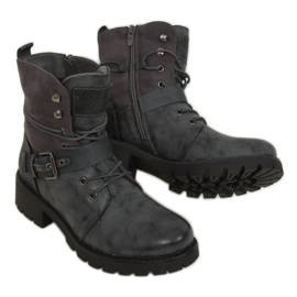 Gris 1215-PA Bottes de travail grises