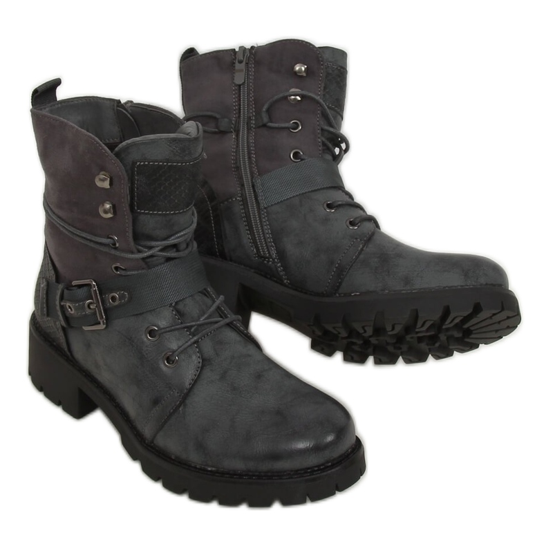 Gris 1215-PA Bottes de travail grises