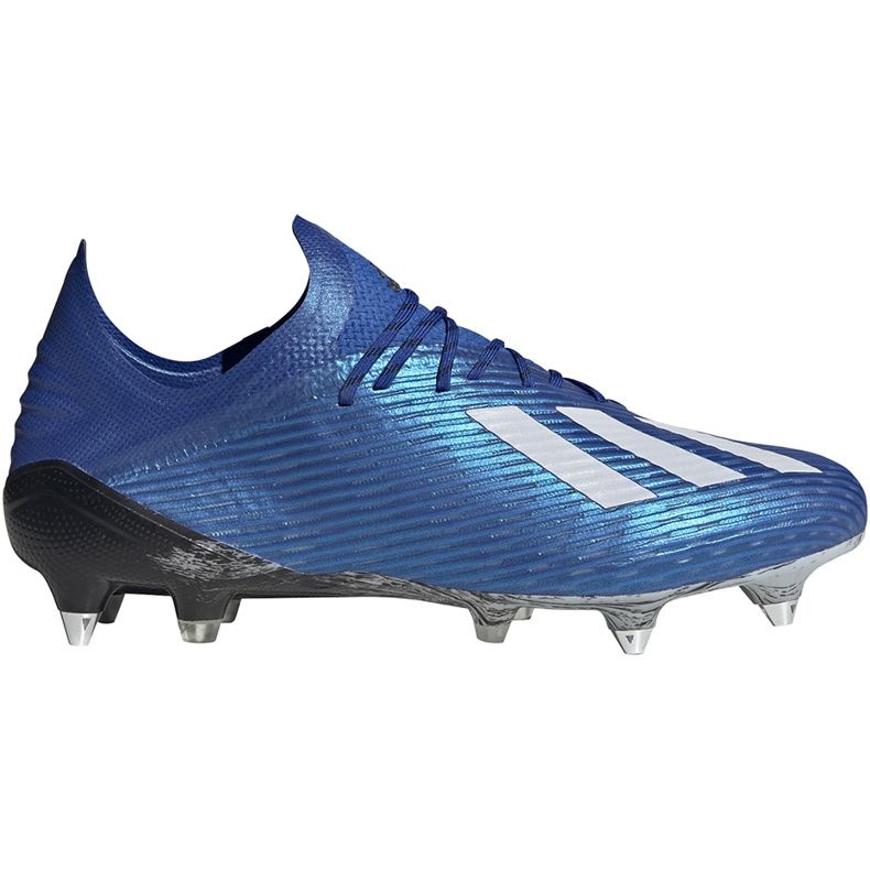 Adidas X 19.1 Sg chaussures de football bleu EG7144 Adidas X 19.1 Sg chaussures de football bleu EG7144