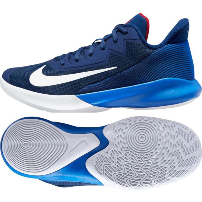 Chaussures Nike Precision Iv M CK1069-400 bleu bleu