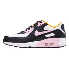 Chaussure Nike Air Max 90 Ltr Jr CD6864-007 blanc noir rose