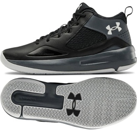 Chaussures Under Armour Lockdown 5 M 3023949-001 gris, noir noir