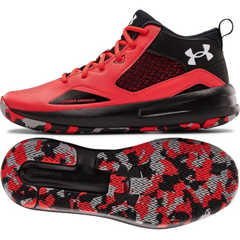 Verrouillage Under Armour 5 M 3023949-601 multicolore oranges et rouges