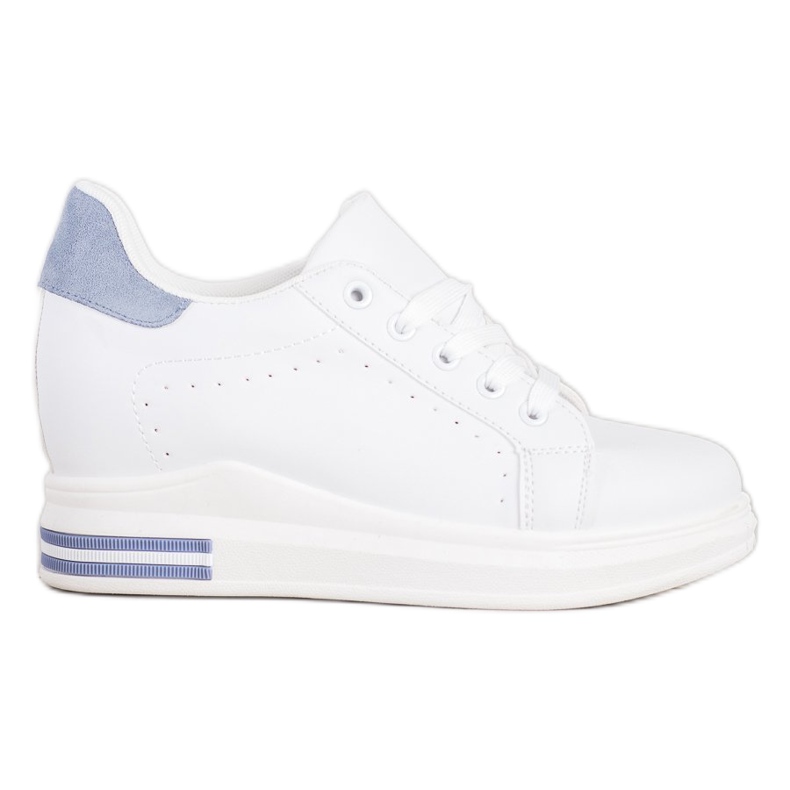 SHELOVET Chaussures de sport sur un coin blanche bleu