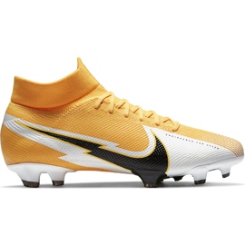 Nike Mercurial Superfly 7 Pro Fg AT5382 801 chaussures de football orange or