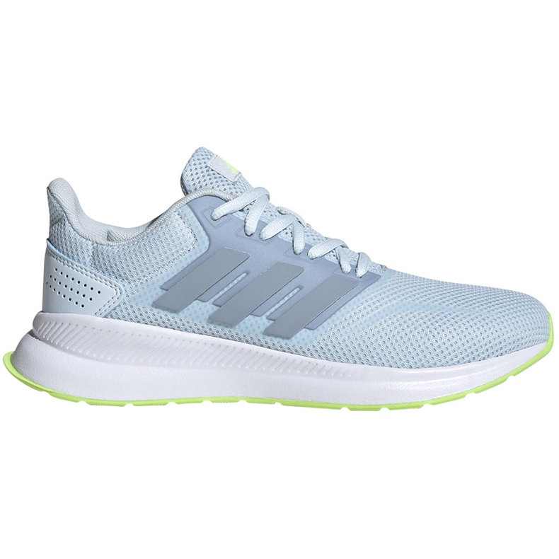 Chaussure femme Adidas Runfalcon FW5144 bleu vert