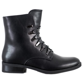 SHELOVET Bottes noires classiques