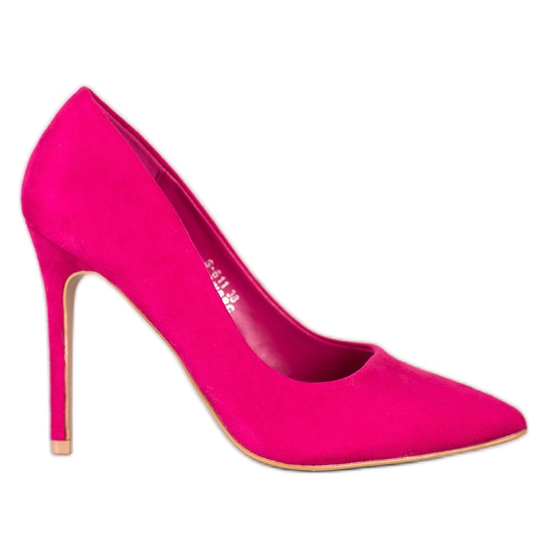 Renda Talons en daim rose