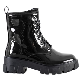 Goodin Ouvriers laqués noir