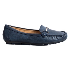 Clowse Mocassins confortables bleu marine