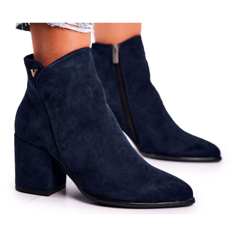 Vinceza Bottes Femme Warm Eco Suede Bleu Marine So Good Vinceza Bottes Femme Warm Eco Suede Bleu Marine So Good