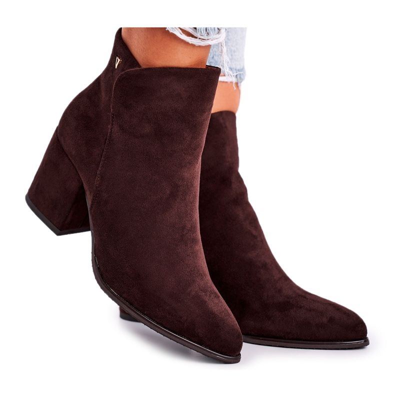 Vinceza Bottes Femme Warm Eco Suede Marron So Good brun