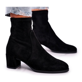 Bottes Pour Femmes À Talons Hauts Sergio Leone Noir BT151