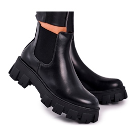 SEA Bottines Femme Jodhpur boots Morie Noir