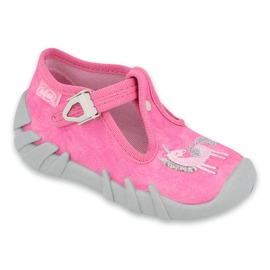 Chaussures enfant Befado 110P397 rose argent gris Chaussures enfant Befado 110P397 rose argent gris