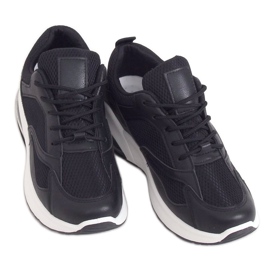 Chaussures de sport noires pour femmes 8271-SP Noir
