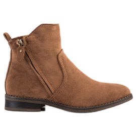 Evento Bottes décontractées confortables brun