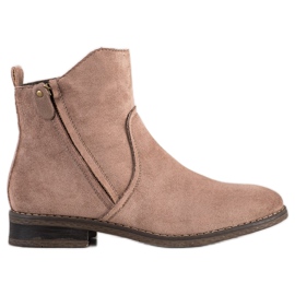 Evento Bottes décontractées confortables beige
