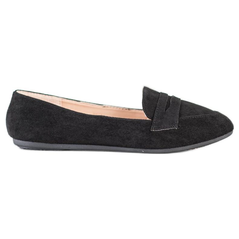 SHELOVET Mocassins noirs le noir