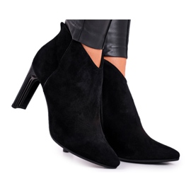 Bottes pour femmes à talon haut Laura Messi Noir 2200 le noir
