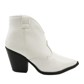 Bottes de cowboy blanches femme Pretender
