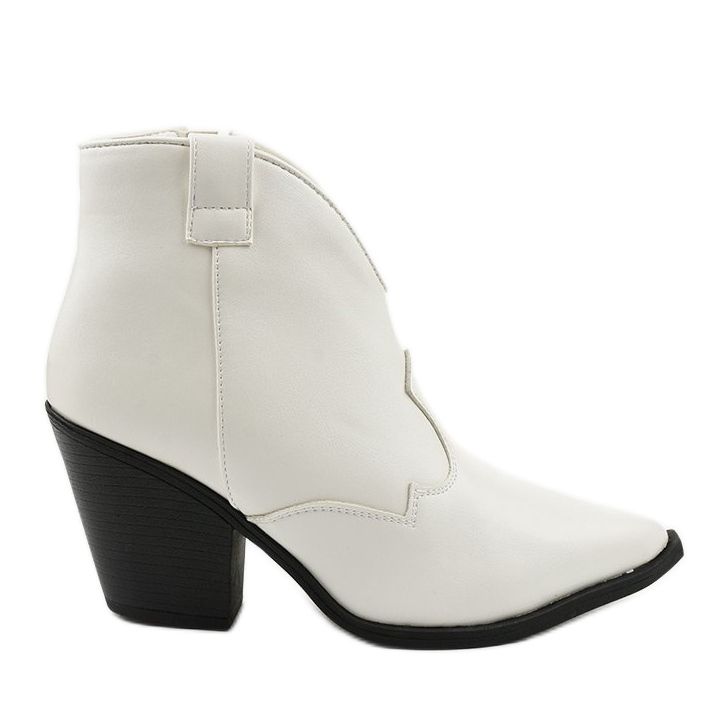 Bottes de cowboy blanches femme Pretender