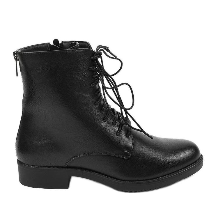 Bottes de travail noires pour femmes A8316 le noir