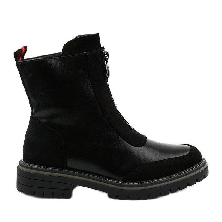 Bottes isolées plates noires Shieldstone le noir