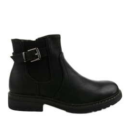 Bottes isolées noires Viccked le noir