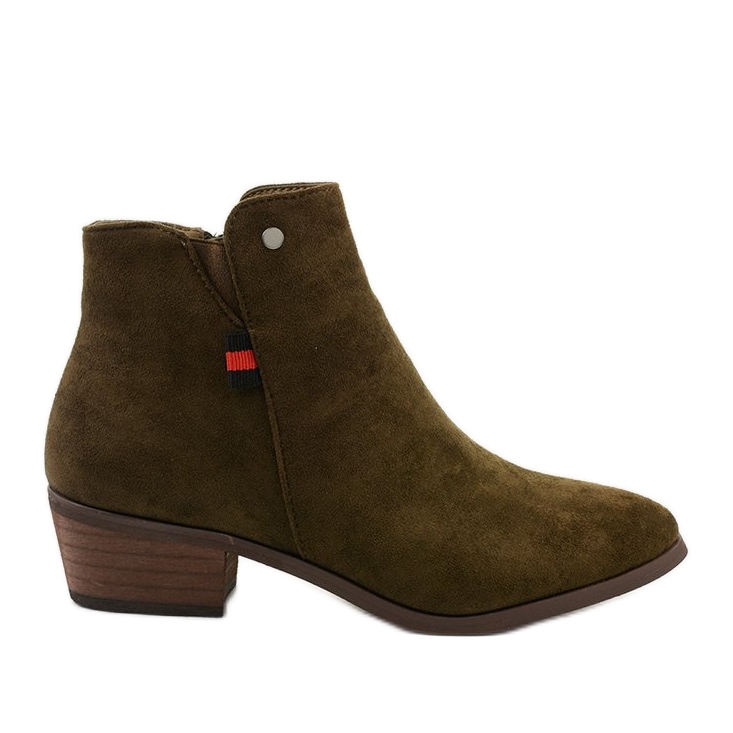 Bottines plates marron 20Y8039-6 brun