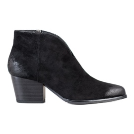 Bottines courtes VINCEZA noir