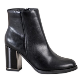 Goodin Bottes élégantes à talons hauts noir