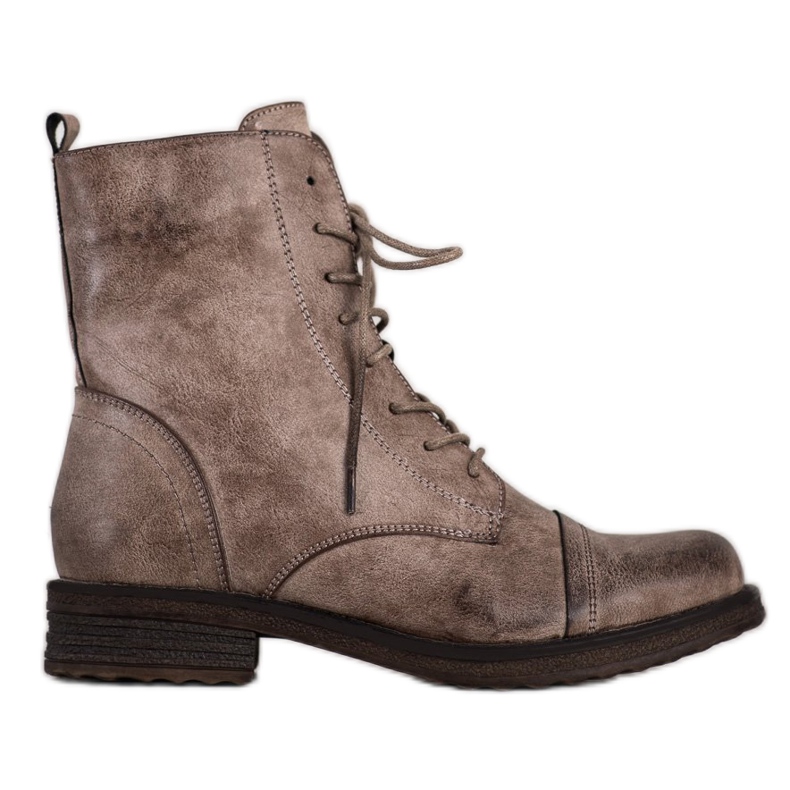 SDS Travailleurs lacés beige