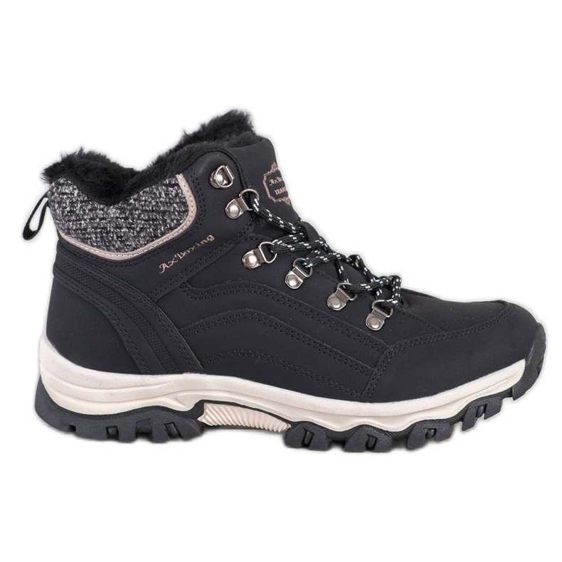 Ax Boxing Chaussures de randonnée confortables le noir
