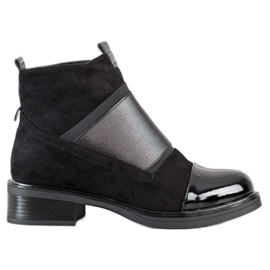 Gogo Bottes à enfiler à la mode le noir