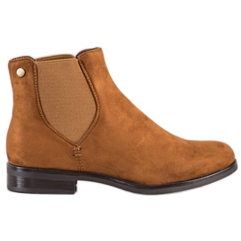 Clowse Bottines chelsea décontractées brun