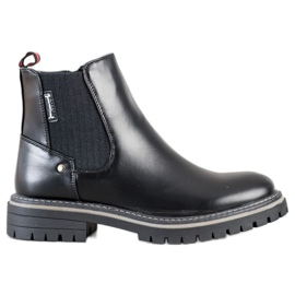 J. Star Bottines Avec Une Fermeture Éclair le noir