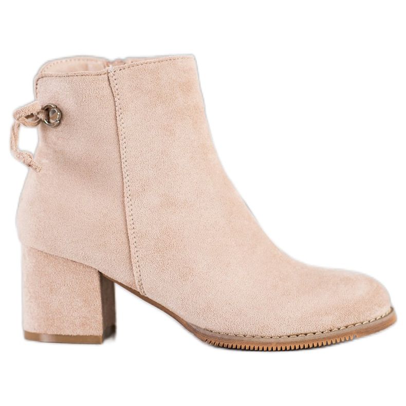 J. Star Bottes avec reliure beige J. Star Bottes avec reliure beige