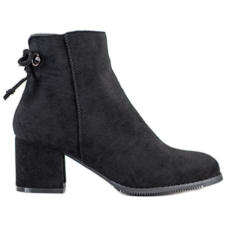 J. Star Bottes avec reliure le noir