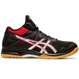 Chaussures de volleyball homme Asics Gel-Task Mt 2 noir-rouge 1071A036 004