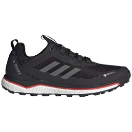 Adidas Terrex Agravic Flow chaussures homme noir et rouge FU7448