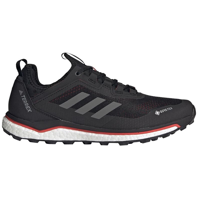 Adidas Terrex Agravic Flow chaussures homme noir et rouge FU7448 le noir Adidas Terrex Agravic Flow chaussures homme noir et rouge FU7448 le noir