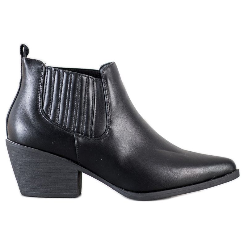 Cm Paris Bottines Courtes En Spitz le noir
