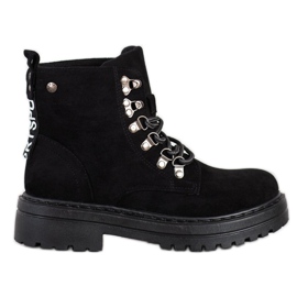 Bestelle Trappeurs sur la plate-forme noir