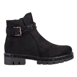 Bella Star Bottines noires avec ornements