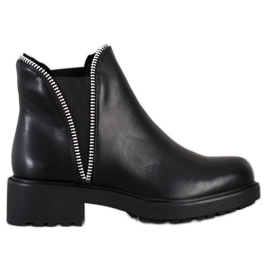 SHELOVET Bottines Chelsea élégantes le noir SHELOVET Bottines Chelsea élégantes le noir