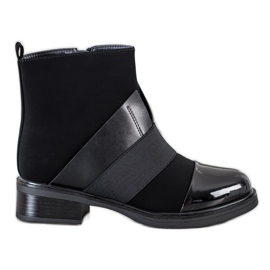 Gogo Bottes de mode le noir