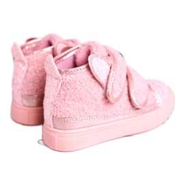 FRROCK Baskets pour enfants High Warm Pink Clifford rose