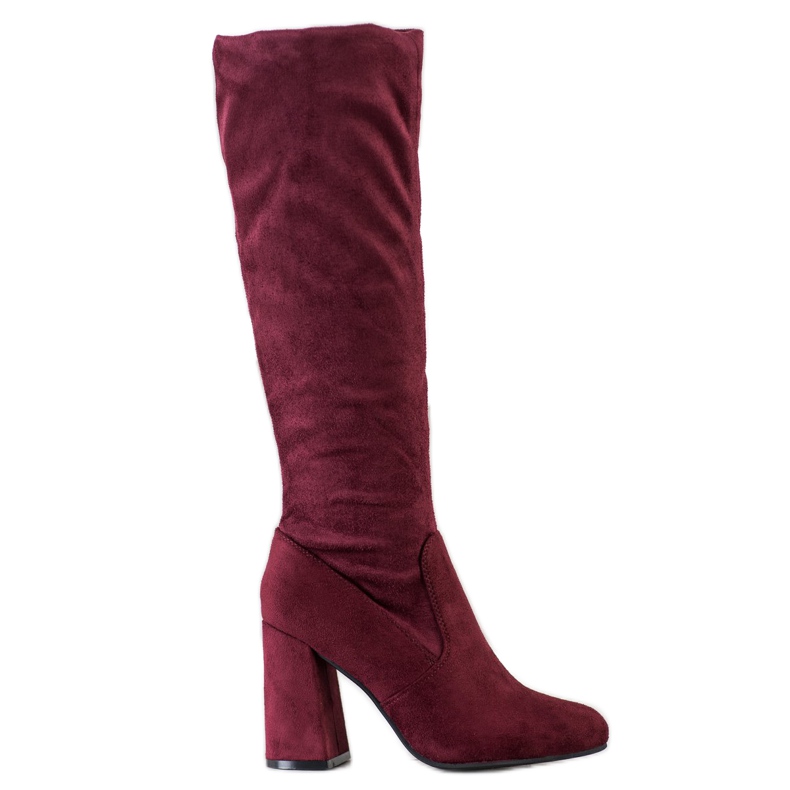 Sweet Shoes Bottes marron élégantes rouge multicolore